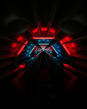 Illuminated passageway